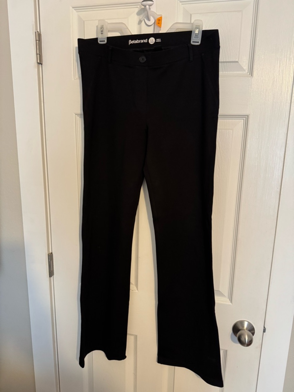 Betabrand Black Dress Pant Yoga Pants